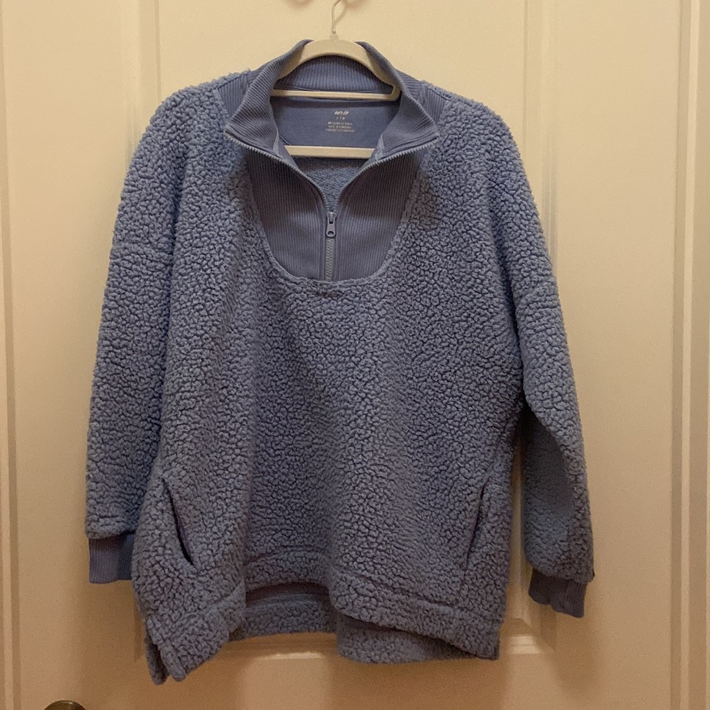 Aerie Sherpa Pullover